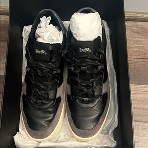 Coach Men's Sneakers in Black and Gray